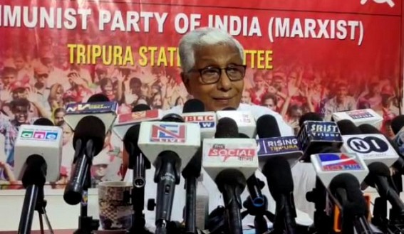 Former CM Manik Sarkar Slammed Biplab Deb Govt over house arrest of I-PAC team : Says 'Jungle Raaj' is going on in Tripura Former CM Manik Sarkar Slammed Biplab Deb Govt over house arrest of I-PAC team : Says 'Jungle Raaj' is going on in Tripura